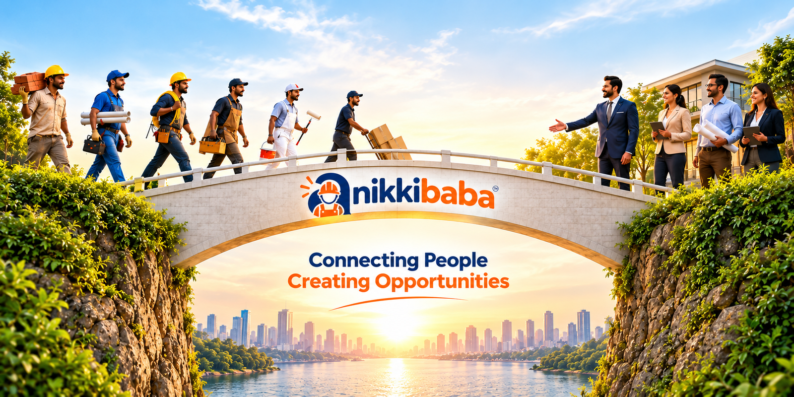 AnikkiBaba connects skilled workers with employers